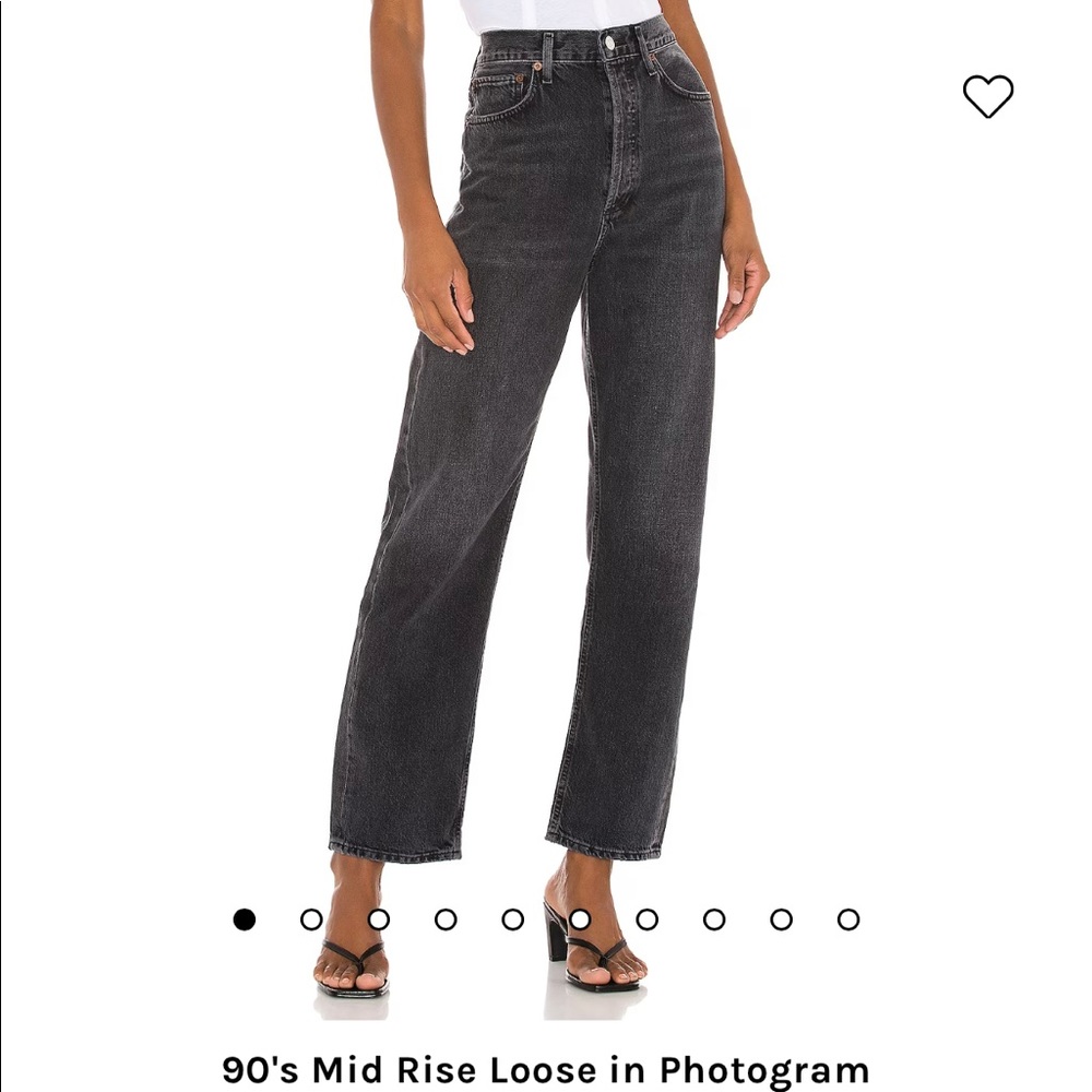Agolde 90s mid rise loose in Photogram